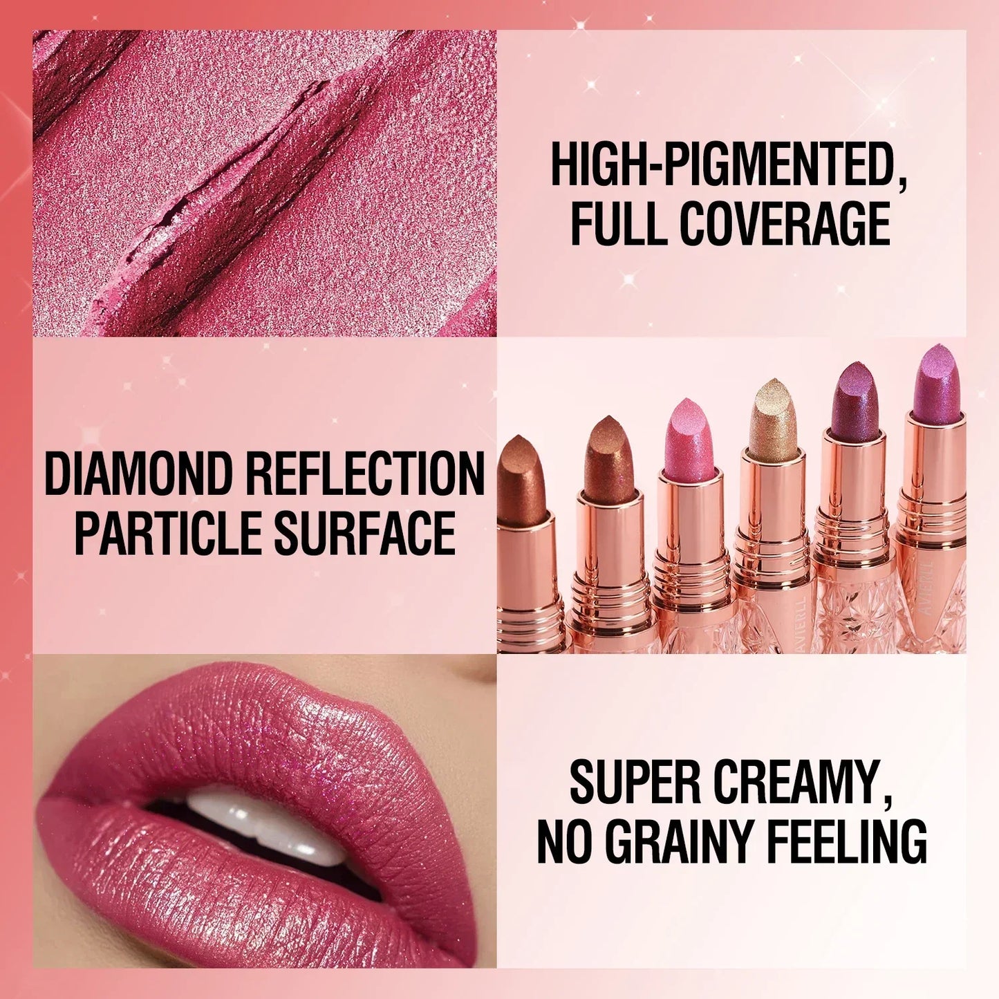 Metallic Finish Lipstick